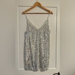 Buddy Love Sequin Disco Strappy Dress Size Large